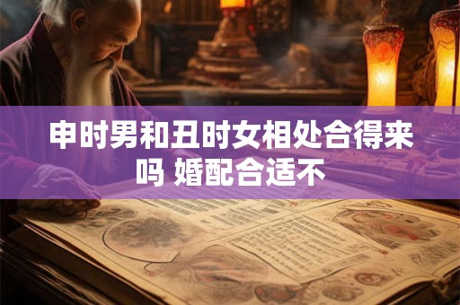 申时男和丑时女相处合得来吗 婚配合适不