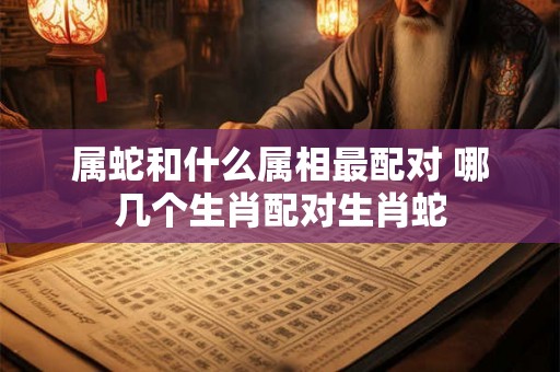 属蛇和什么属相最配对 哪几个生肖配对生肖蛇 属蛇和什么属相最配对 哪几个生肖配对生肖蛇