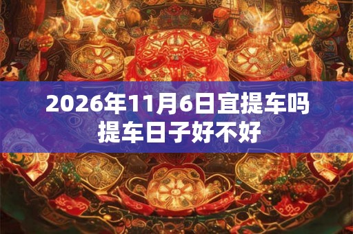 2026年11月6日宜提车吗 提车日子好不好 2026年11月6日宜提车吗 提车日子好不好
