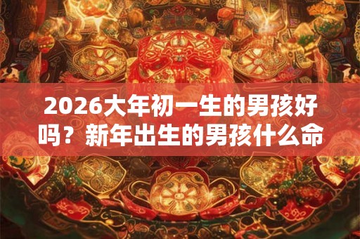 2026大年初一生的男孩好吗？新年出生的男孩什么命？