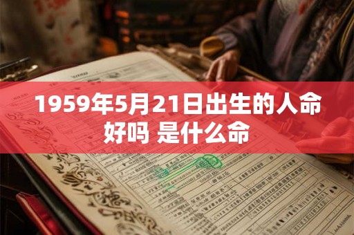 1959年5月21日出生的人命好吗 是什么命