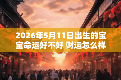 2026年5月11日出生的宝宝命运好不好 财运怎么样