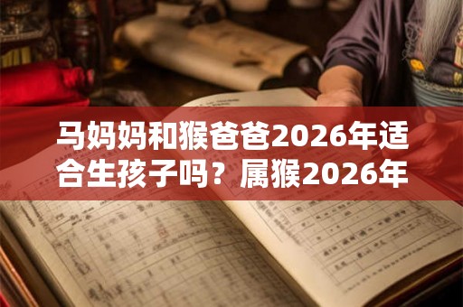 马妈妈和猴爸爸2026年适合生孩子吗？属猴2026年运势好吗？