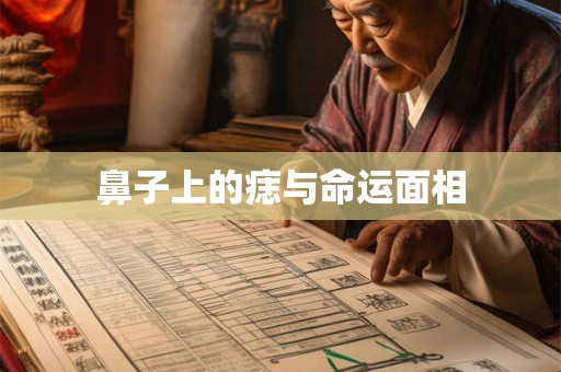 鼻子上的痣与命运面相