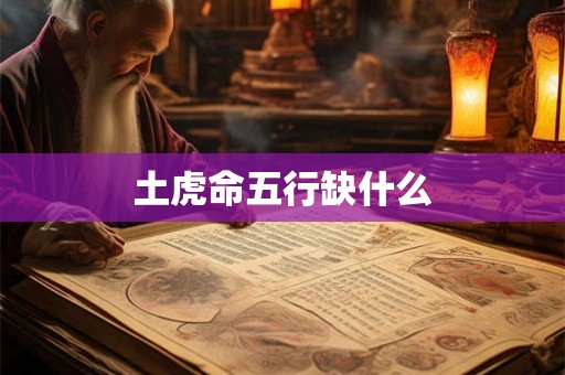 土虎命五行缺什么 土虎命五行缺什么