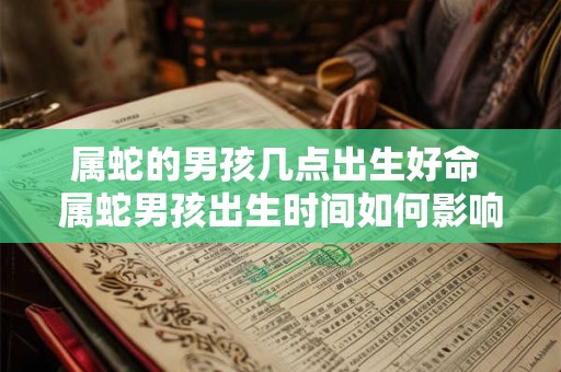 属蛇的男孩几点出生好命 属蛇男孩出生时间如何影响命运