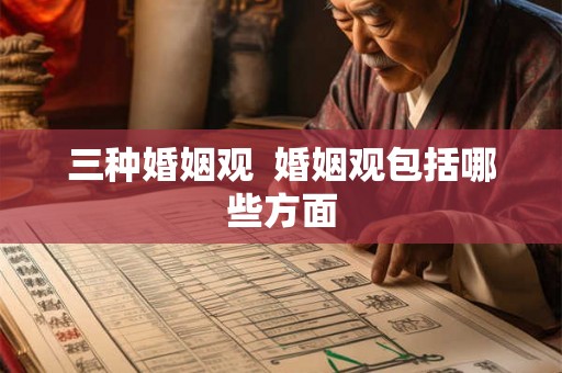 三种婚姻观 婚姻观包括哪些方面 三种婚姻观 婚姻观包括哪些方面