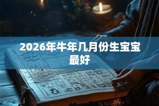 2026年牛年几月份生宝宝最好 2026年牛年几月份生宝宝最好