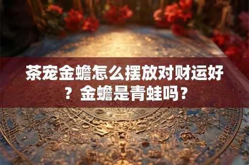 茶宠金蟾怎么摆放对财运好？金蟾是青蛙吗？