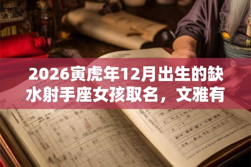 2026寅虎年12月出生的缺水射手座女孩取名，文雅有内涵名字