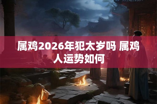 属鸡2026年犯太岁吗 属鸡人运势如何