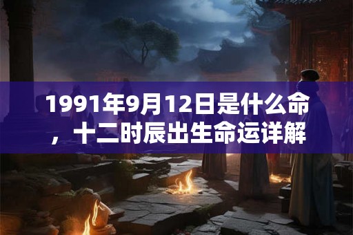 1991年9月12日是什么命，十二时辰出生命运详解