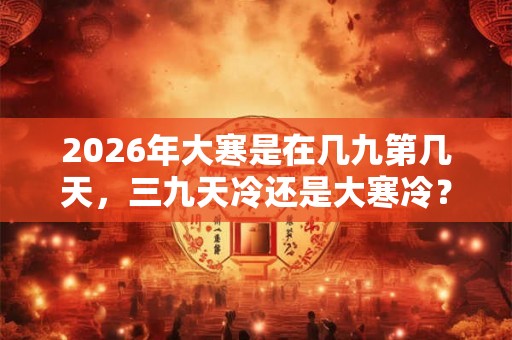 2026年大寒是在几九第几天,三九天冷还是大寒冷? 2026年大寒是在几九第几天,三九天冷还是大寒冷?