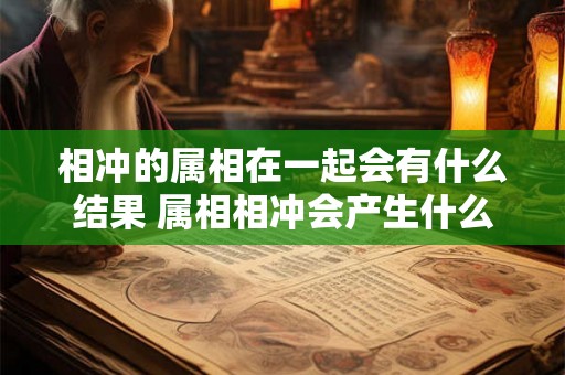 相冲的属相在一起会有什么结果 属相相冲会产生什么影响 相冲的属相在一起会有什么结果 属相相冲会产生什么影响