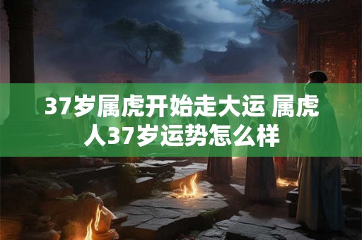 37岁属虎开始走大运 属虎人37岁运势怎么样 37岁属虎开始走大运 属虎人37岁运势怎么样