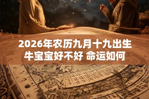 2026年农历九月十九出生牛宝宝好不好 命运如何 2026年农历九月十九出生牛宝宝好不好 命运如何