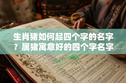 生肖猪如何起四个字的名字？属猪寓意好的四个字名字推荐！