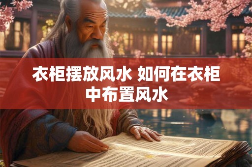 衣柜摆放风水 如何在衣柜中布置风水
