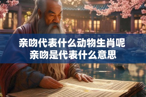 亲吻代表什么动物生肖呢 亲吻是代表什么意思