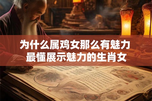 为什么属鸡女那么有魅力 最懂展示魅力的生肖女
