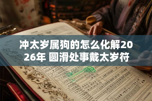 冲太岁属狗的怎么化解2026年 圆滑处事戴太岁符 冲太岁属狗的怎么化解2026年 圆滑处事戴太岁符