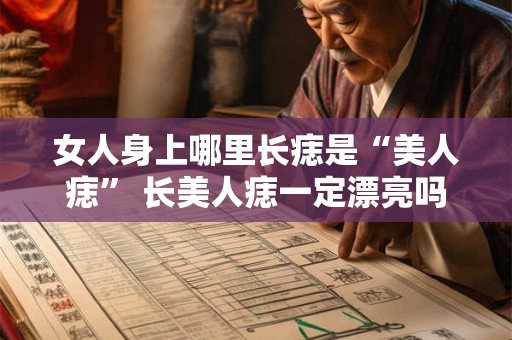 女人身上哪里长痣是“美人痣” 长美人痣一定漂亮吗