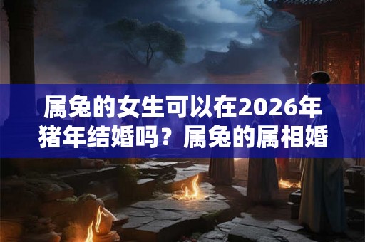 属兔的女生可以在2026年猪年结婚吗?属兔的属相婚配表详情 属兔的女生可以在2026年猪年结婚吗?属兔的属相婚配表详情