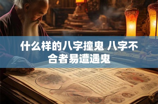 什么样的八字撞鬼 八字不合者易遭遇鬼