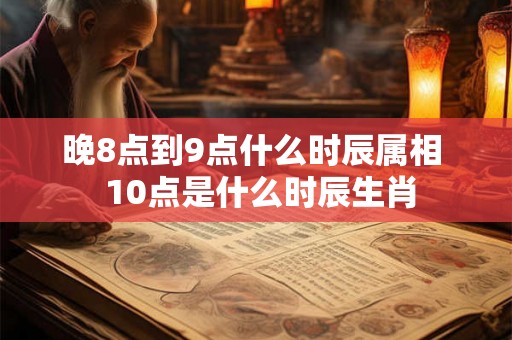 晚8点到9点什么时辰属相  10点是什么时辰生肖