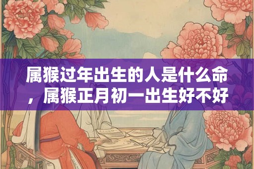 属猴过年出生的人是什么命，属猴正月初一出生好不好？
