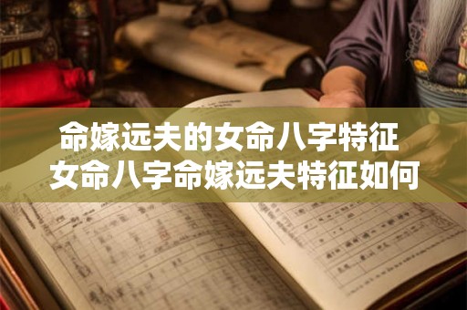 命嫁远夫的女命八字特征 女命八字命嫁远夫特征如何