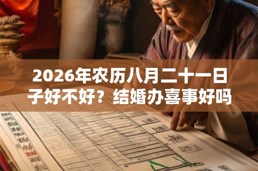 2026年农历八月二十一日子好不好？结婚办喜事好吗？