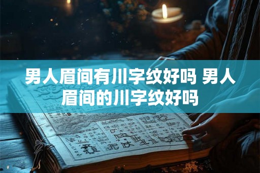 男人眉间有川字纹好吗 男人眉间的川字纹好吗