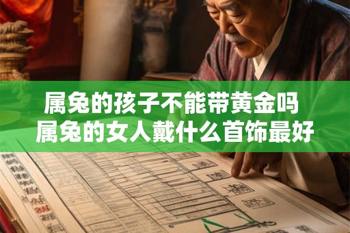 属兔的孩子不能带黄金吗 属兔的女人戴什么首饰最好