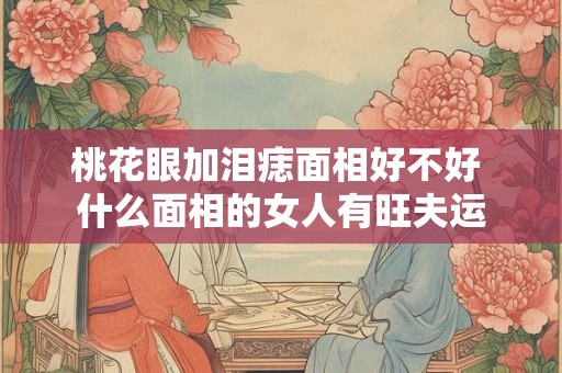 桃花眼加泪痣面相好不好 什么面相的女人有旺夫运