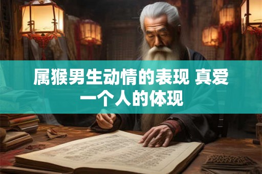 属猴男生动情的表现 真爱一个人的体现