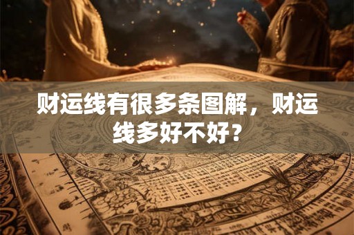 财运线有很多条图解，财运线多好不好？