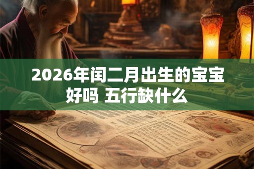 2026年闰二月出生的宝宝好吗 五行缺什么