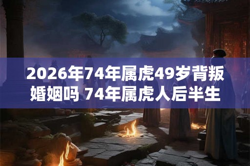 2026年74年属虎49岁背叛婚姻吗 74年属虎人后半生婚姻运势