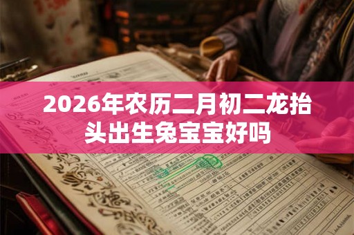 2026年农历二月初二龙抬头出生兔宝宝好吗
