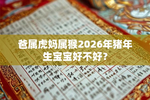 爸属虎妈属猴2026年猪年生宝宝好不好? 爸属虎妈属猴2026年猪年生宝宝好不好?