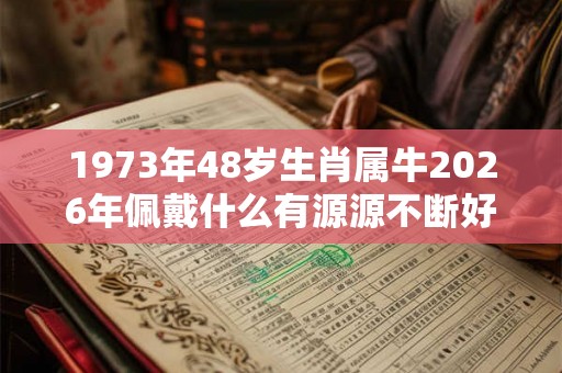 1973年48岁生肖属牛2026年佩戴什么有源源不断好运气
