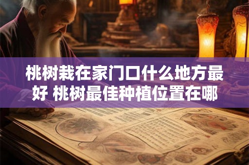 桃树栽在家门口什么地方最好 桃树最佳种植位置在哪里
