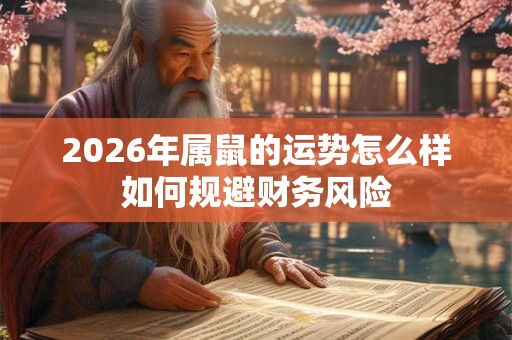 2026年属鼠的运势怎么样如何规避财务风险