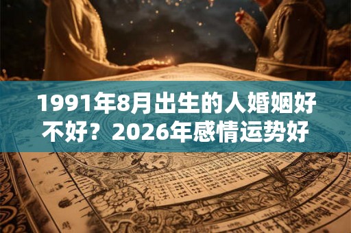 1991年8月出生的人婚姻好不好？2026年感情运势好吗？