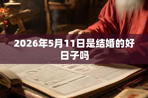 2026年5月11日是结婚的好日子吗
