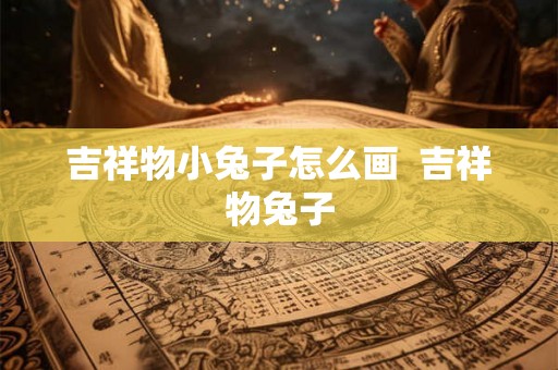 吉祥物小兔子怎么画 吉祥物兔子 吉祥物小兔子怎么画 吉祥物兔子