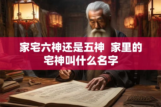家宅六神还是五神  家里的宅神叫什么名字