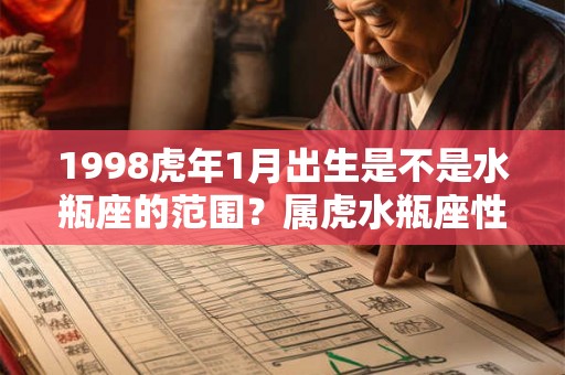 1998虎年1月出生是不是水瓶座的范围？属虎水瓶座性格
