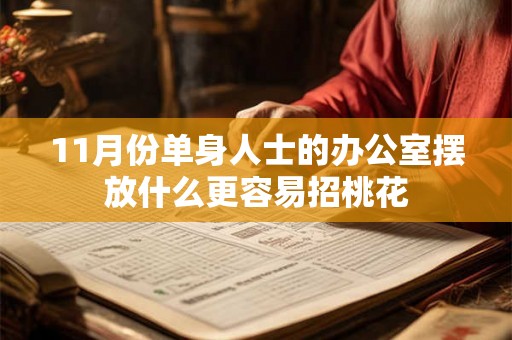 11月份单身人士的办公室摆放什么更容易招桃花